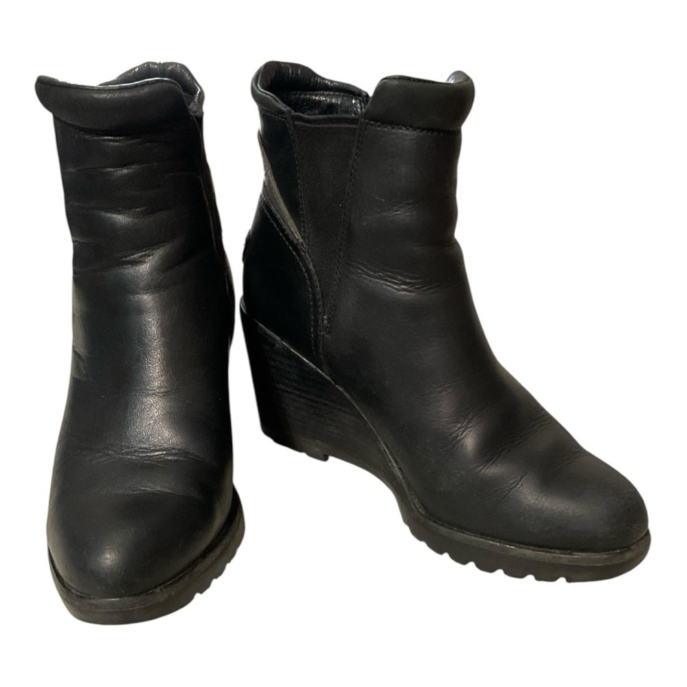 Sorrel After Hours Chelsea Wedge Boots Size 6